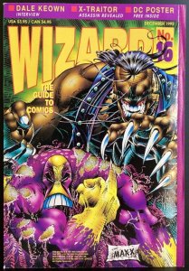 Wizard: The Guide to Comics #16 - The Maxx/The Pitt cover