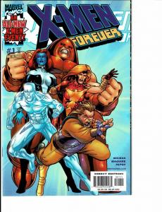 6 X-Men Forever Marvel Comic Books # 1 2 3 4 5 6 X-Men Iceman Juggernaut TW40