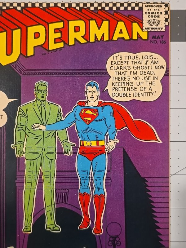 Superman #186 (DC Comics May 1966)