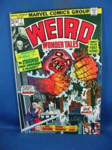 WEIRD WONDER TALES 1 F VF WOLVERTON MARVEL 1973