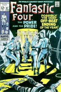 Fantastic Four (Vol. 1) #87 FN ; Marvel | Stan Lee Jack Kirby