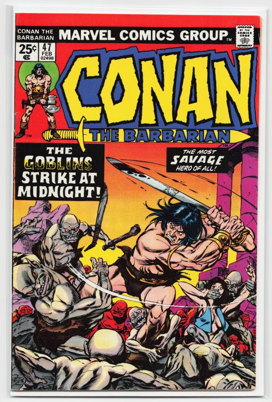 Conan the Barbarian #47 (1975) Conan