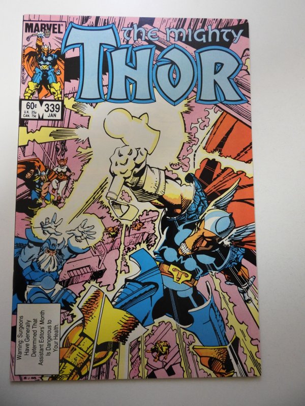 Thor #339 (1984) 1st App of Stormbreaker VF Condition