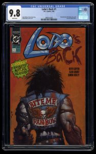 Lobo's Back #1 CGC NM/M 9.8 White Pages