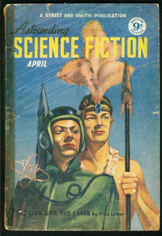 ASTOUNDING SCIENCE FICTION 1951 APR-BRITISH ED-PULP G