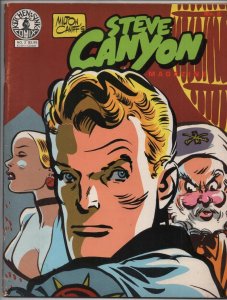 STEVE CANYON Magazine #2, VF+, Milton Caniff, Kitchen Sink, 1983
