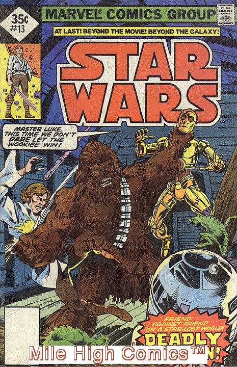STAR WARS  (1977 Series)  (MARVEL) #13 WHITMAN Very Fine Comics Book