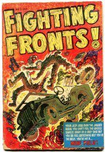 FIGHTING FRONTS! #3 EXTREME VIOLENCE LEE ELIAS CVR 1952 G