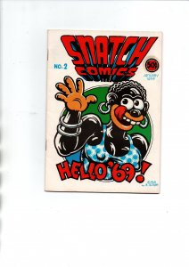 Snatch Comics #2 - Underground - R Crumb - 1969 - FN/VF