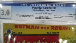 Detective Comics #140 CGC 3.0 (VG/GD) 1st App. Riddler (NCP-Canadian 1949)