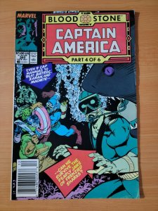 Captain America #360 Newsstand Variant ~ VERY FINE VF ~ 1989 Marvel Comics