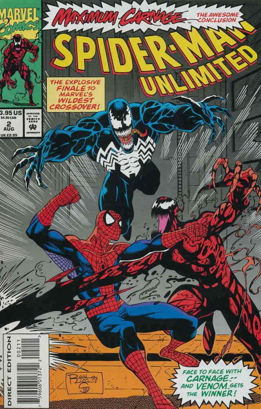 Spider-Man Unlimited #2 VF/NM; Marvel | we combine shipping