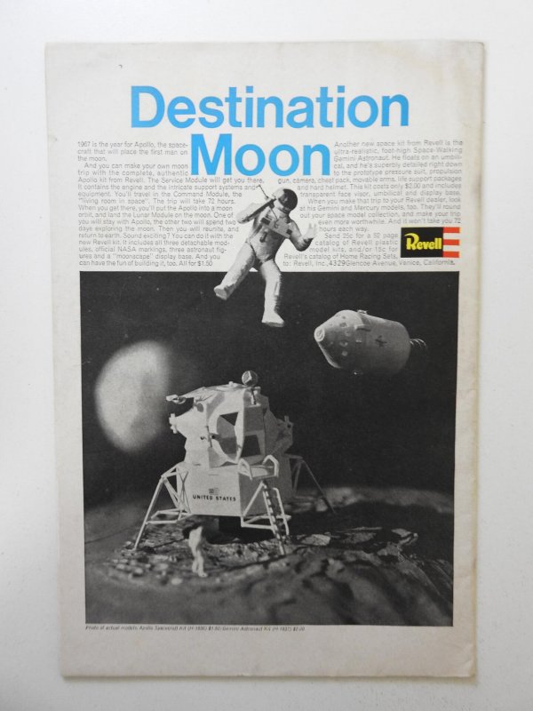 Superman #198 (1967) GD/VG Condition! Moisture damage, rust on staples