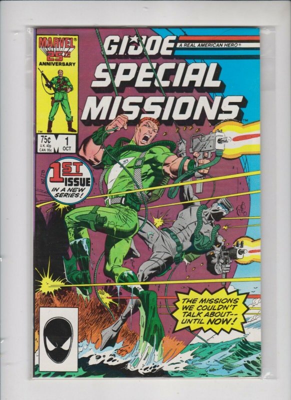  GI JOE SPECIAL MISSIONS V1 # 1   1985  MARVEL  / UNREAD / NM / +