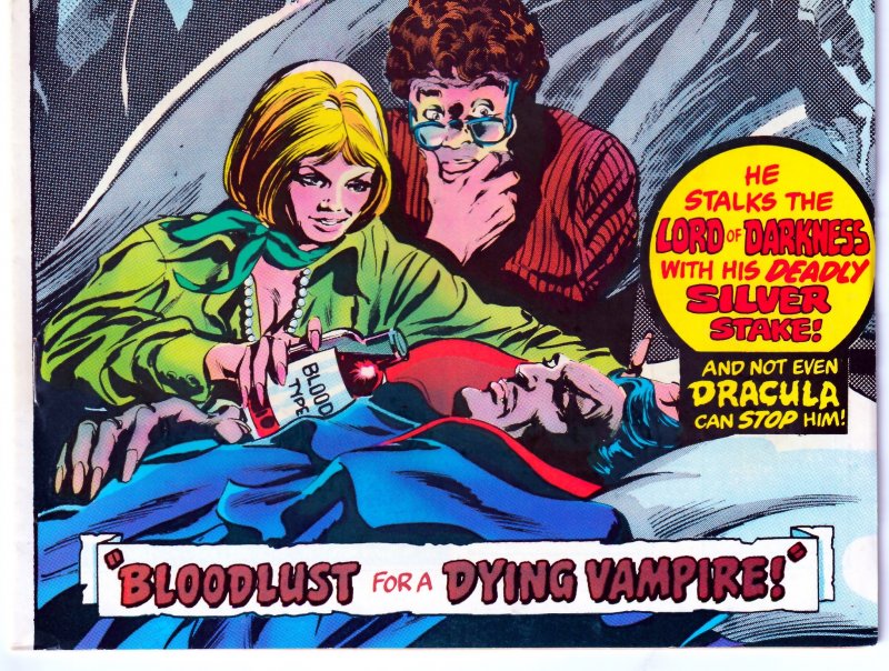 Tomb of Dracula(vol. 1) # 38  Helpless Before a Silver Dagger