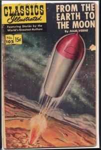 Classics Illustrated #105 (1953)