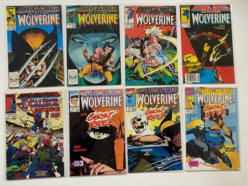 Marvel Comics Presents lot 31 different Wolverine issues avg 7.0 FN VF (1988-94) 