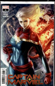 Captain Marvel #1 Wal-Mart Reprint Cover (2019) Captain Marvel