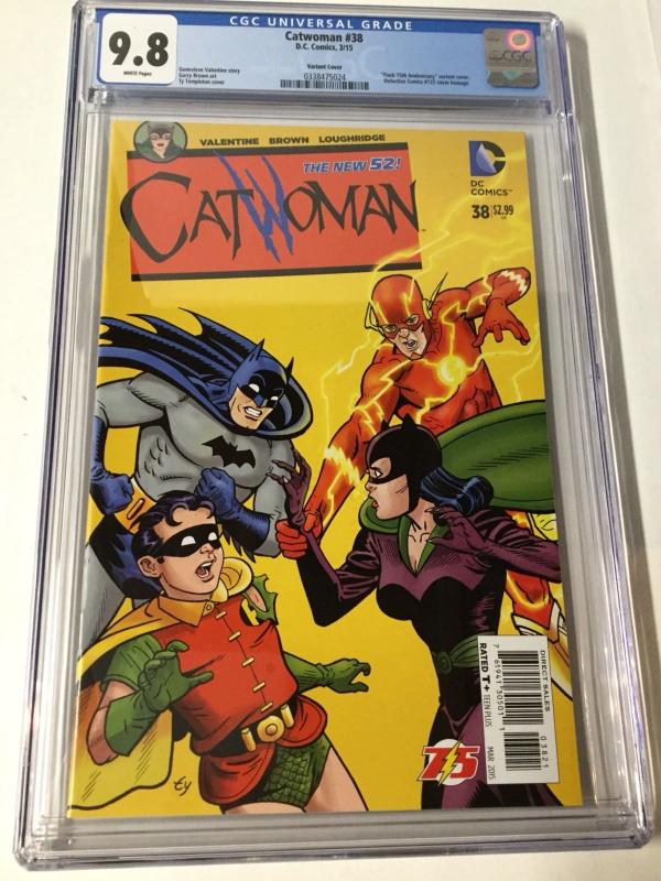 Catwoman 38 Cgc 9.8 White Pages Allred Variant