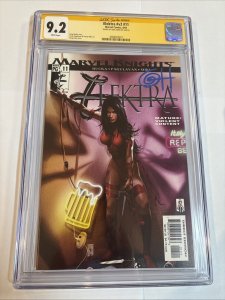 Elektra (2002) # v2 # 11 (CGC 9.2 SS) Signed Greg Horn * Marvel Comics