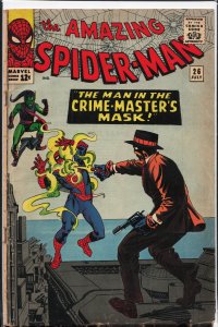 The Amazing Spider-Man #26 (1965) Spider-Man GD- Condition