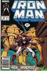 Iron Man #227 Newsstand Edition (1988)  NM 9.4