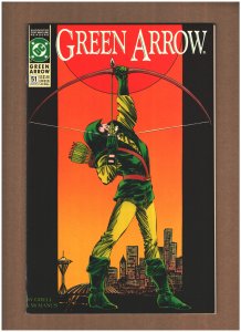 Green Arrow #51 DC Comics 1991 Mike Grell NM- 9.2