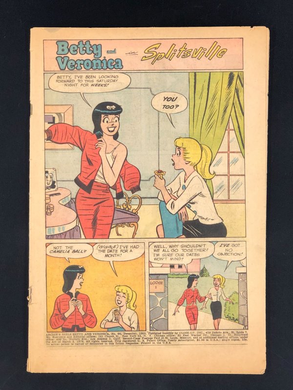 Archie's Girls Betty and Veronica #96 (1963)