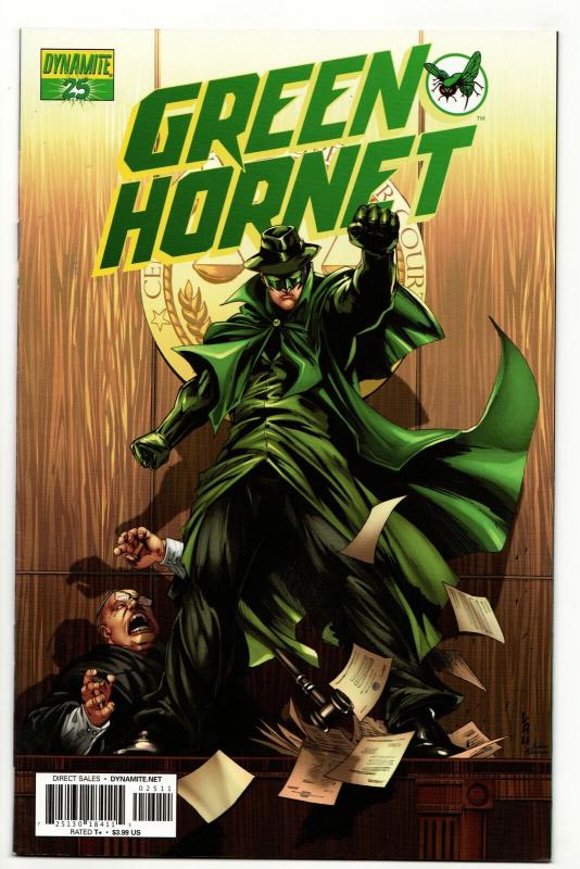 Green Hornet #25 Jonathan Lau Variant (Dynamite, 2012) VF/NM