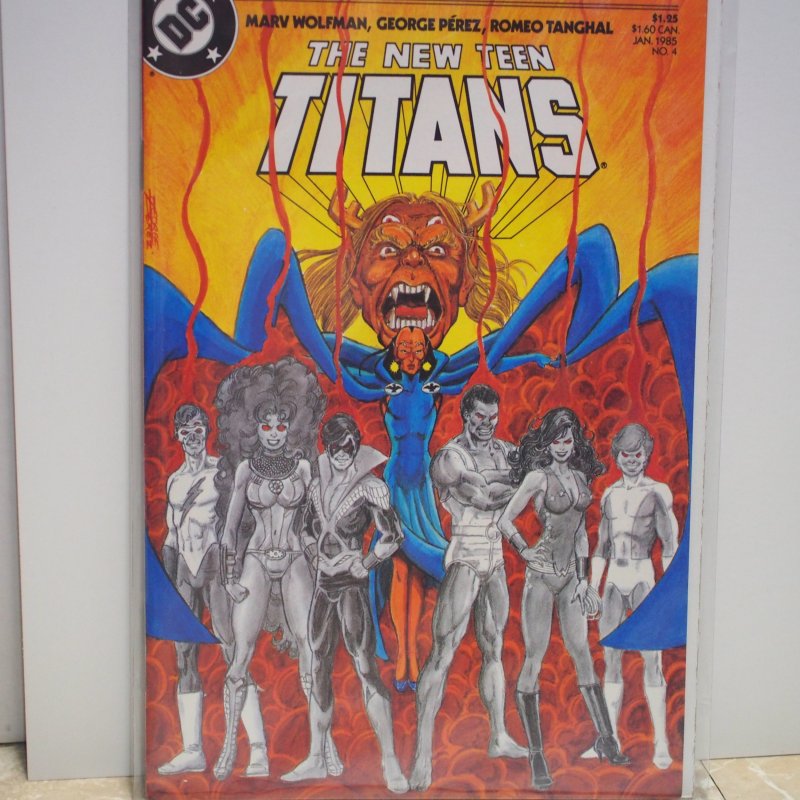 The New Teen Titans #1,2,3,4 (1985) All Nm Unread