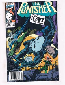 The Punisher #41 VF Marvel Comics Netflix Comic Book Daredevil Oct 1990 DE44