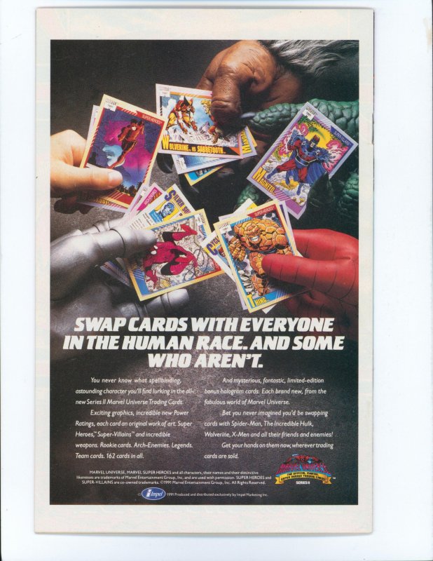 X-Force #2 Newsstand Edition (1991) 2nd appearance of Deadpool MCU spec book