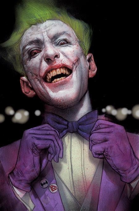 (2022) JOKER THE MAN WHO STOPPED LAUGHING #1 1:50 Ben Oliver Variant Cover!