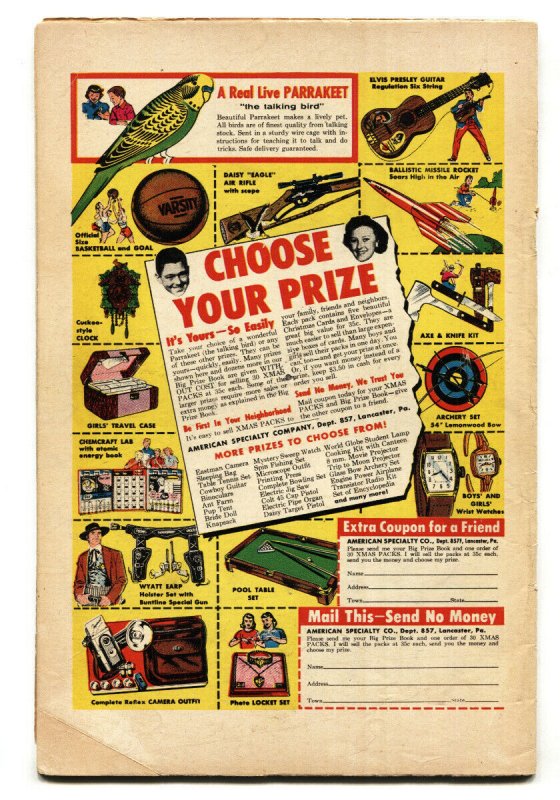 Navy Combat #20 1958- Atlas comic- Last issue-FROGMEN-comic book