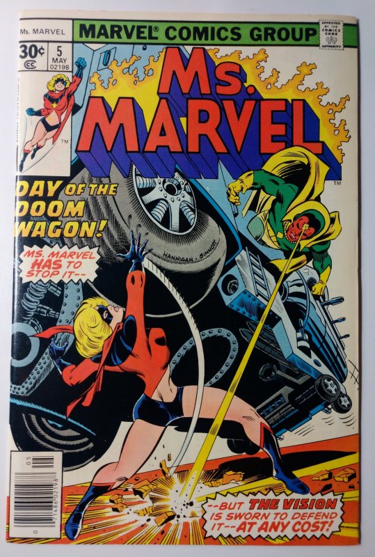 Ms. Marvel #5 (9.2, 1977)