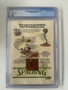 Amazing Spider-Man Annual #10 CGC 9.6  1st appearance of the Human Fly (1976)