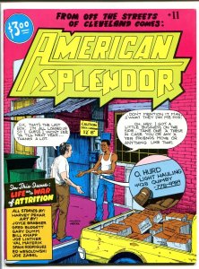 AMERICAN SPLENDOR Magazine #11 1986 (9.0) Autobiography of Harvey Pekar/LPR