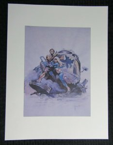 The Gauntlet FRANK FRAZETTA 12x16 National Cartoon Society Print FVF 7.0