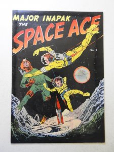 Major Inapak The Space Ace VG+ Condition cover detached bottom staple