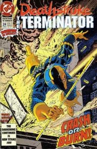 Deathstroke the Terminator #24 VF/NM; DC | save on shipping - details inside