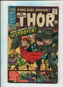 THOR KING-SIZE #2 (6.0) IF ASGARD FALLS!! 1966