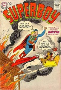 Superboy (1949 series)  #56, Poor (Stock photo)