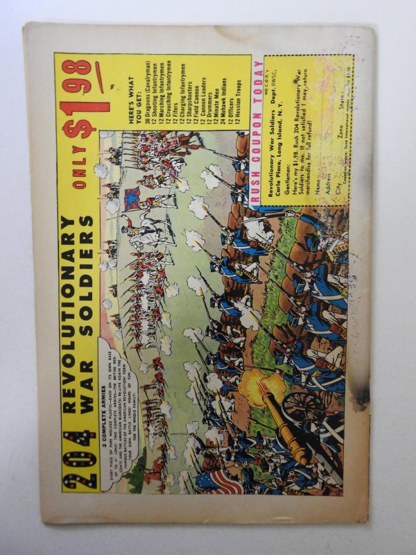 Batman #140 GD+ Moisture damage, rust on staples, Cover detached bottom staple