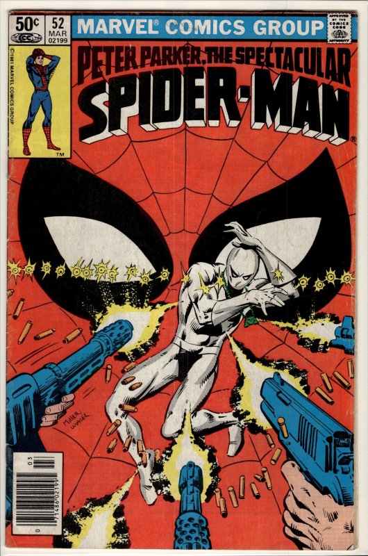 The Spectacular Spider-Man #52 (1981) White Tiger