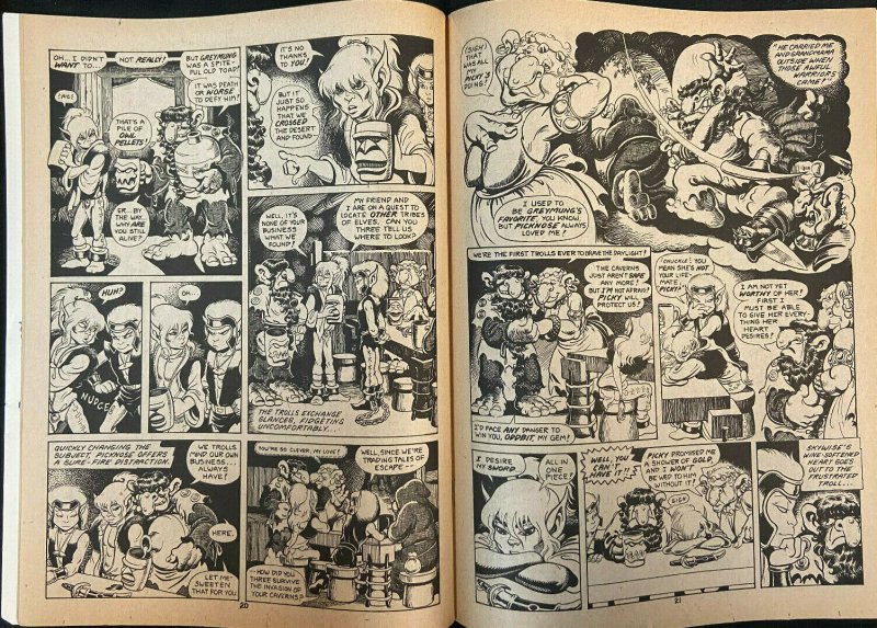 WARP GRAPHICS ELFQUEST #7 VF THE DREAMBERRY TALES 1980