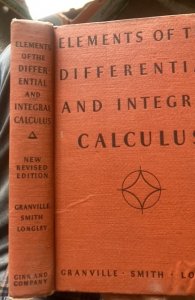 Elements of the differential and integral calculus, GRANVILLE, 1958