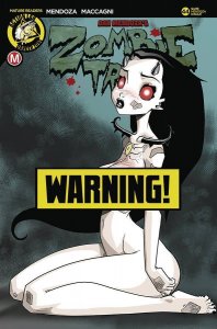 ZOMBIE TRAMP #44 COVER F MENDOZA RISQUE VARIANT (MR)