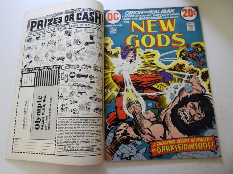 The New Gods #11 (1972) Double Cover! VG: VG+ Condition