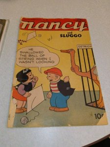 Nancy and Sluggo #20 united features 1952 golden age precode cartoon classic