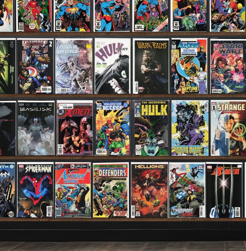 Huge Lot 140+ Comics with Ultimate Spider-Man, Action Comics, Superman & More!